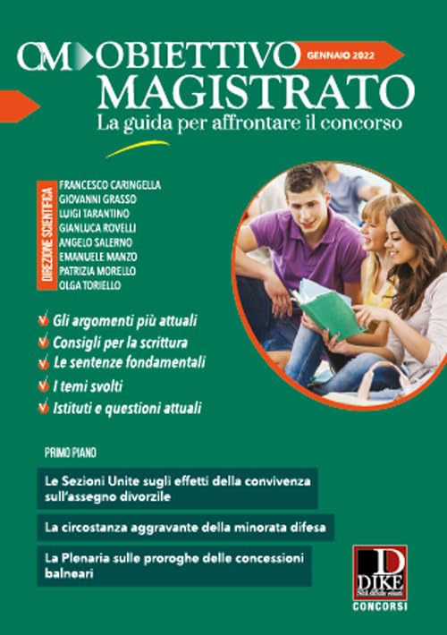 Obiettivo magistrato. La guida per affrontare il concorso. Gennaio (2022) (Vol. 1) Law