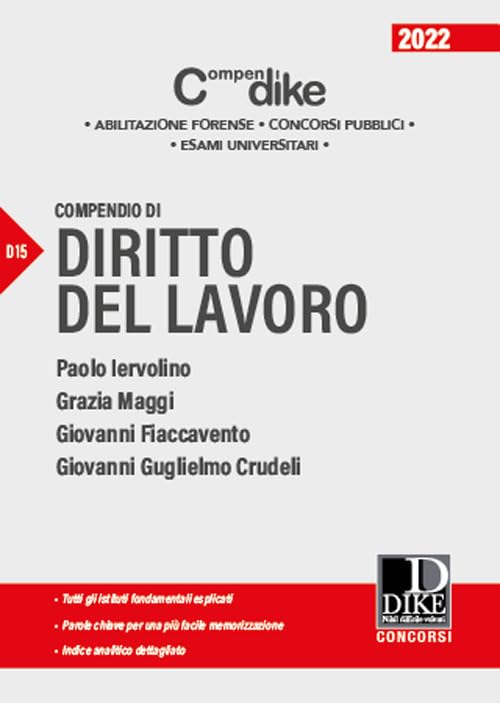 Compendio di diritto del lavoro Law