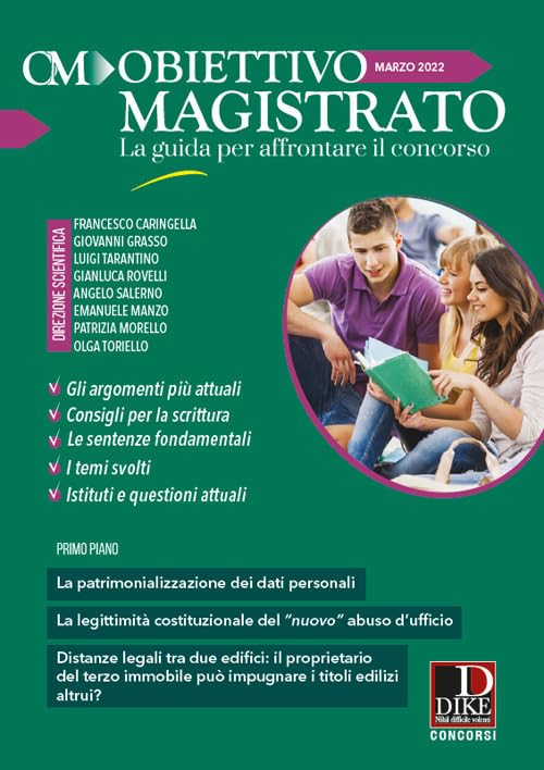 Obiettivo magistrato. La guida per affrontare il concorso. Marzo 2022 (2022) (Vol. 3) book