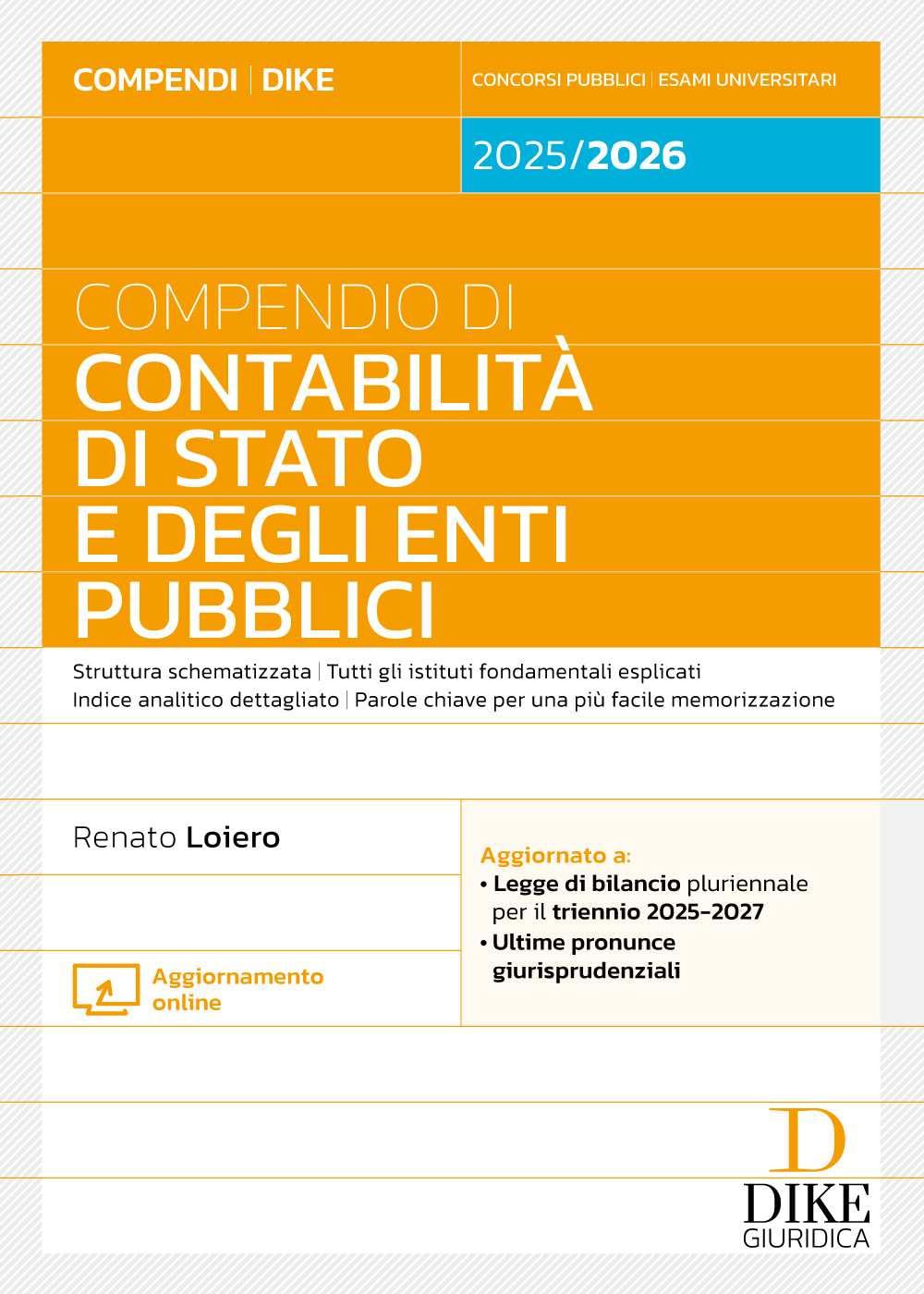 Compendio di contabilità di Stato e degli enti pubblici. Con aggiornamento online book