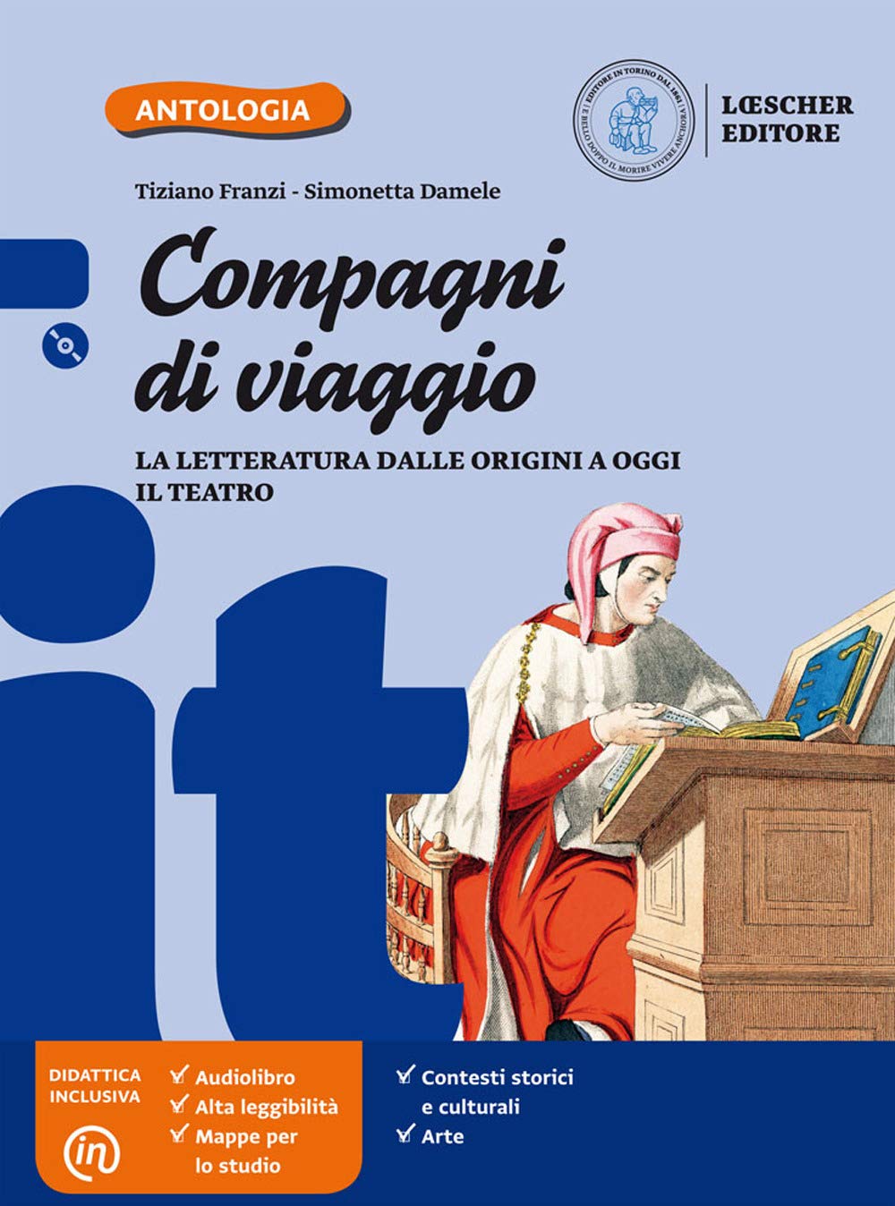 Compagni di viaggio: La letteratura dalle origini a oggi il teatro book