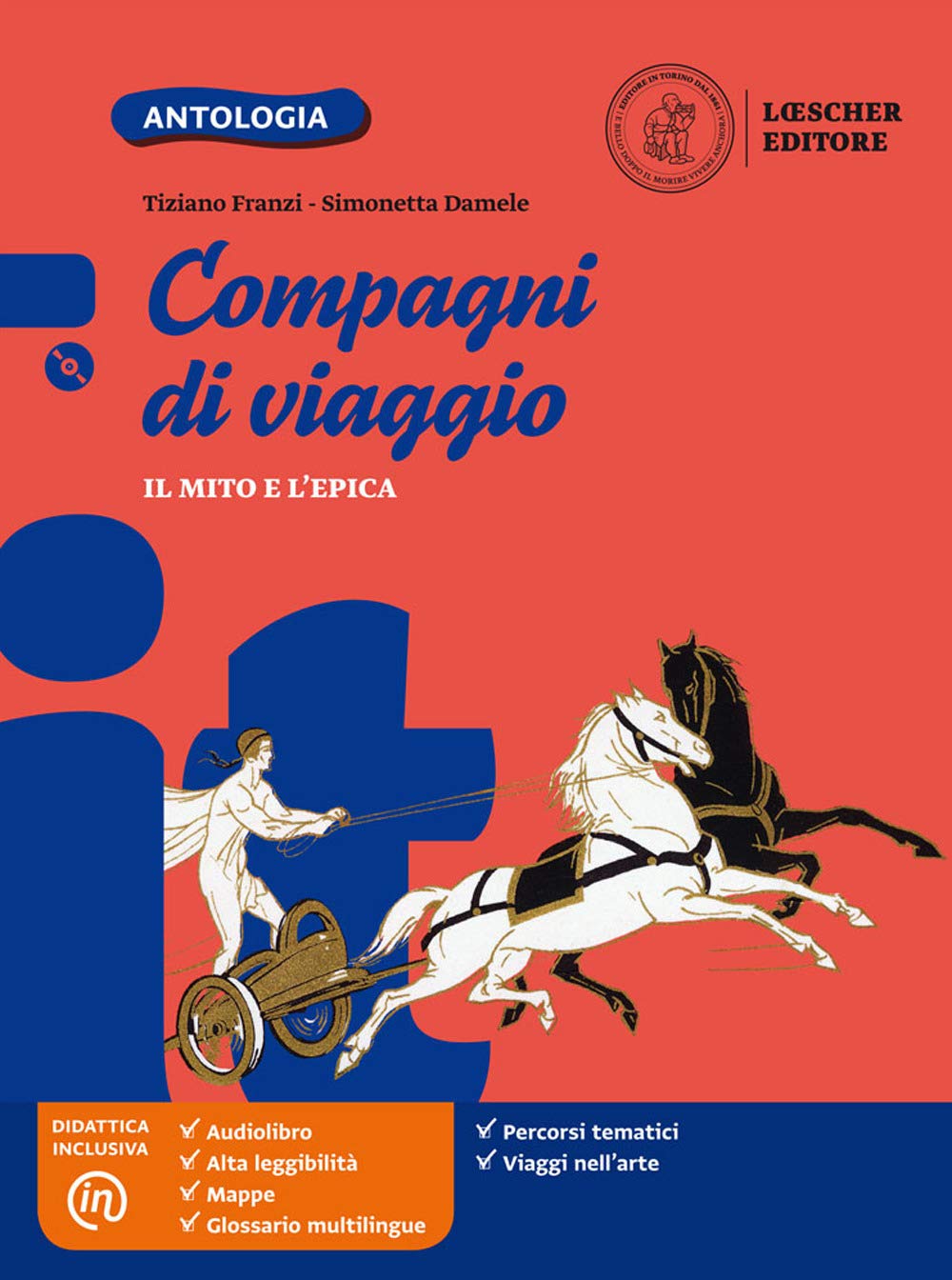 Compagni di viaggio. Mito ed epica. Per la Scuola media. Con e-book. Con espansione online. Con CD-ROM Professional & Reference Books