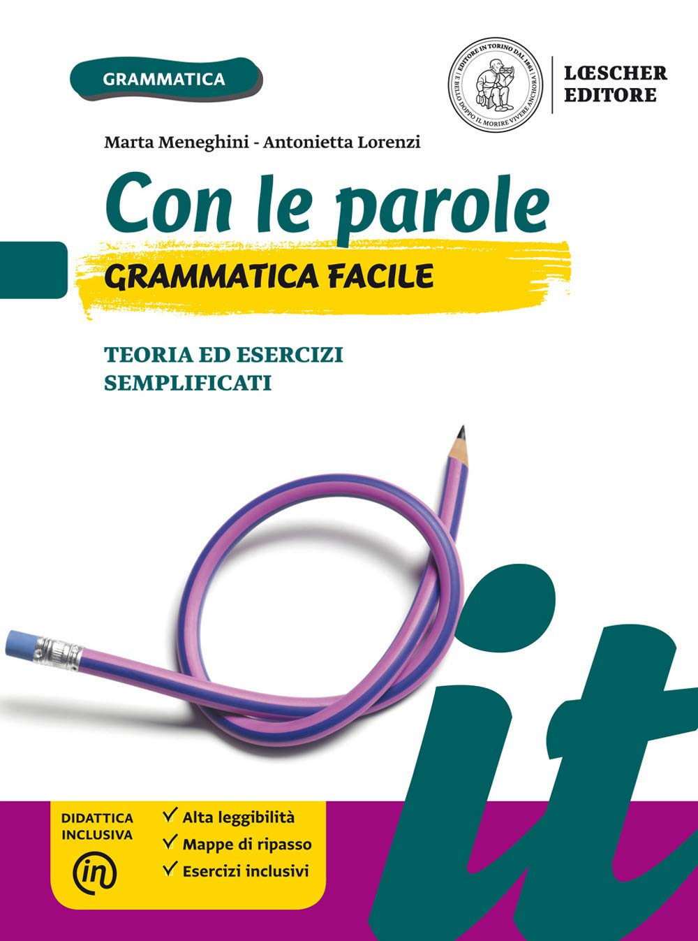 Con le parole. Grammatica facile. Teoria ed esercizi semplificati. Per la Scuola media. Con e-book. Con espansione online book