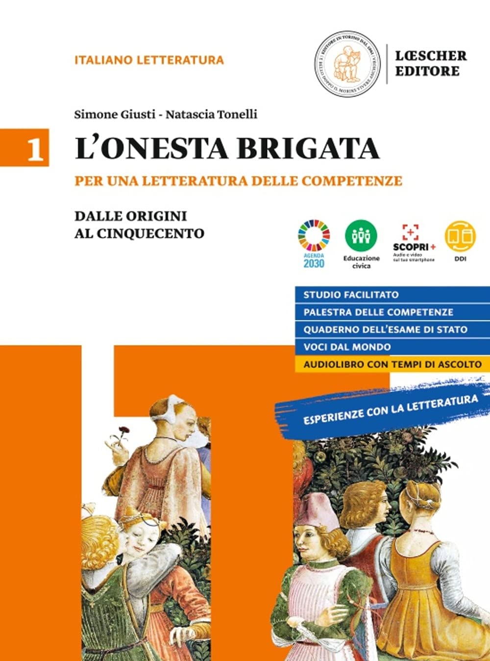 L'onesta brigata. Con Voci dal mondo. Per le Scuole superiori. Con e-book. Con espansione online. Dalle origini al cinquecento (Vol. 1) Professional & Reference Books