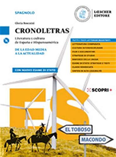 Cronoletras. Literatura y cultura de España e Hispanoamérica. Per le Scuole superiori. Con e-book. Con espansione online. Con CD-Audio. De la edad media a la actualidad (Vol. 1-2) book
