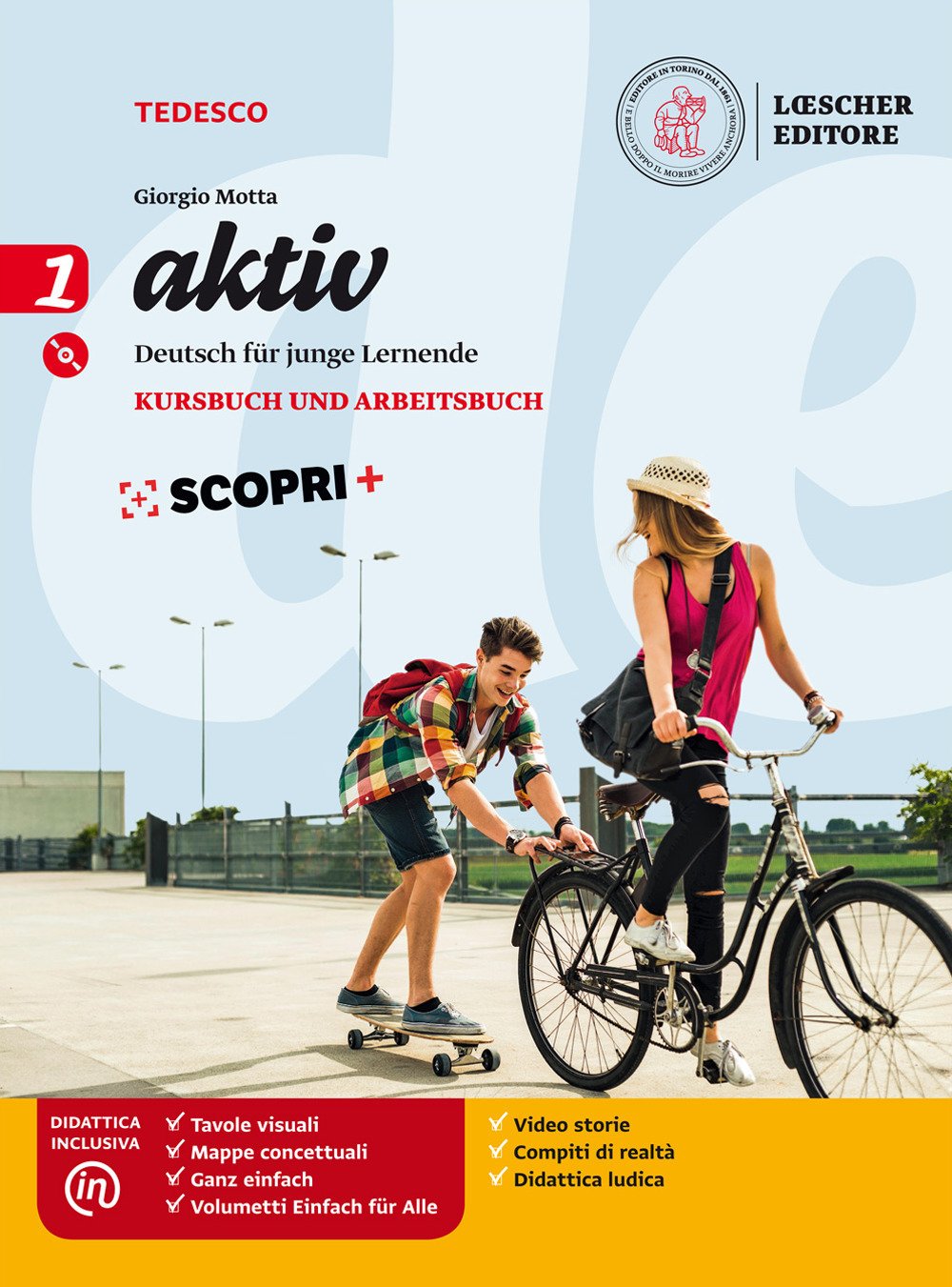 Aktiv. Kursbuch und Arbeitsbuch. Per la Scuola media. Con e-book. Con espansione online. Con CD-Audio (Vol. 1) book