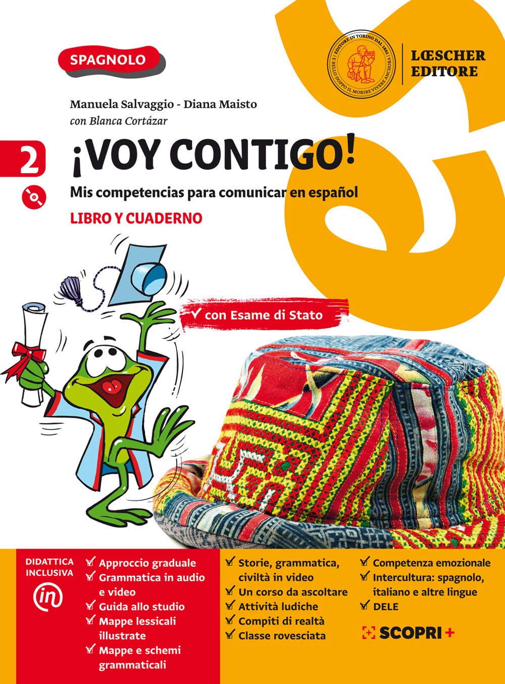 ¡Voy contigo! Mis competencias para comunicar en español. Libro del alumno y Cuaderno de ejercicios. Per la Scuola media. Con e-book. Con espansione online. Con CD-Audio (Vol. 2) Study Guides