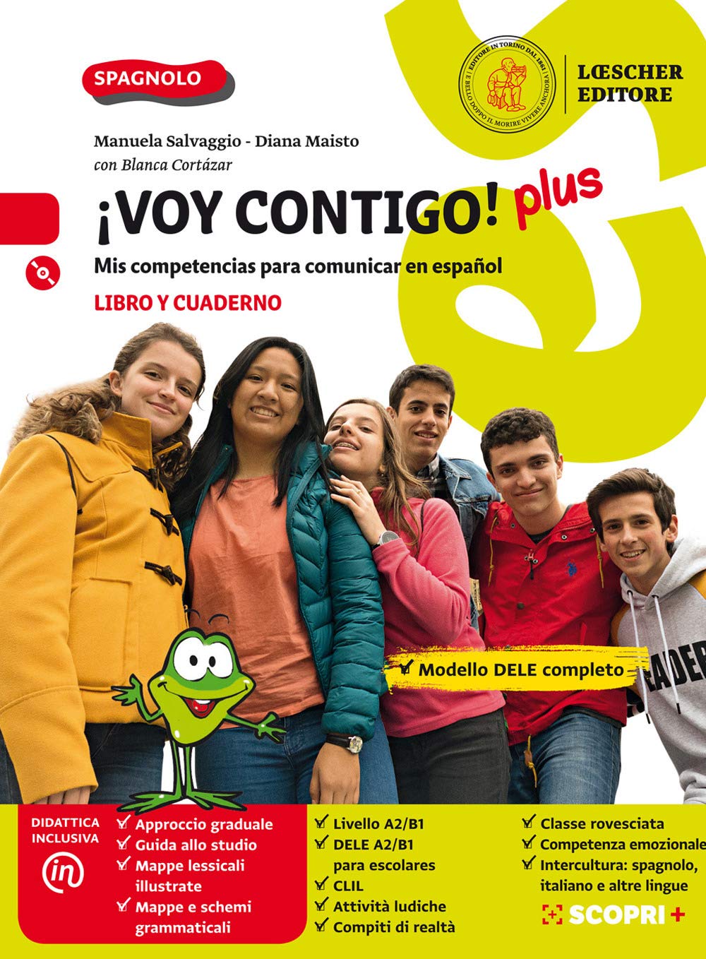 ¡Voy contigo! plus. Mis competencias para comunicar en español. Libro del alumno y Cuaderno de ejercicios. Per la Scuola media. Con e-book. Con espansione online. Con CD-Audio Study Guides