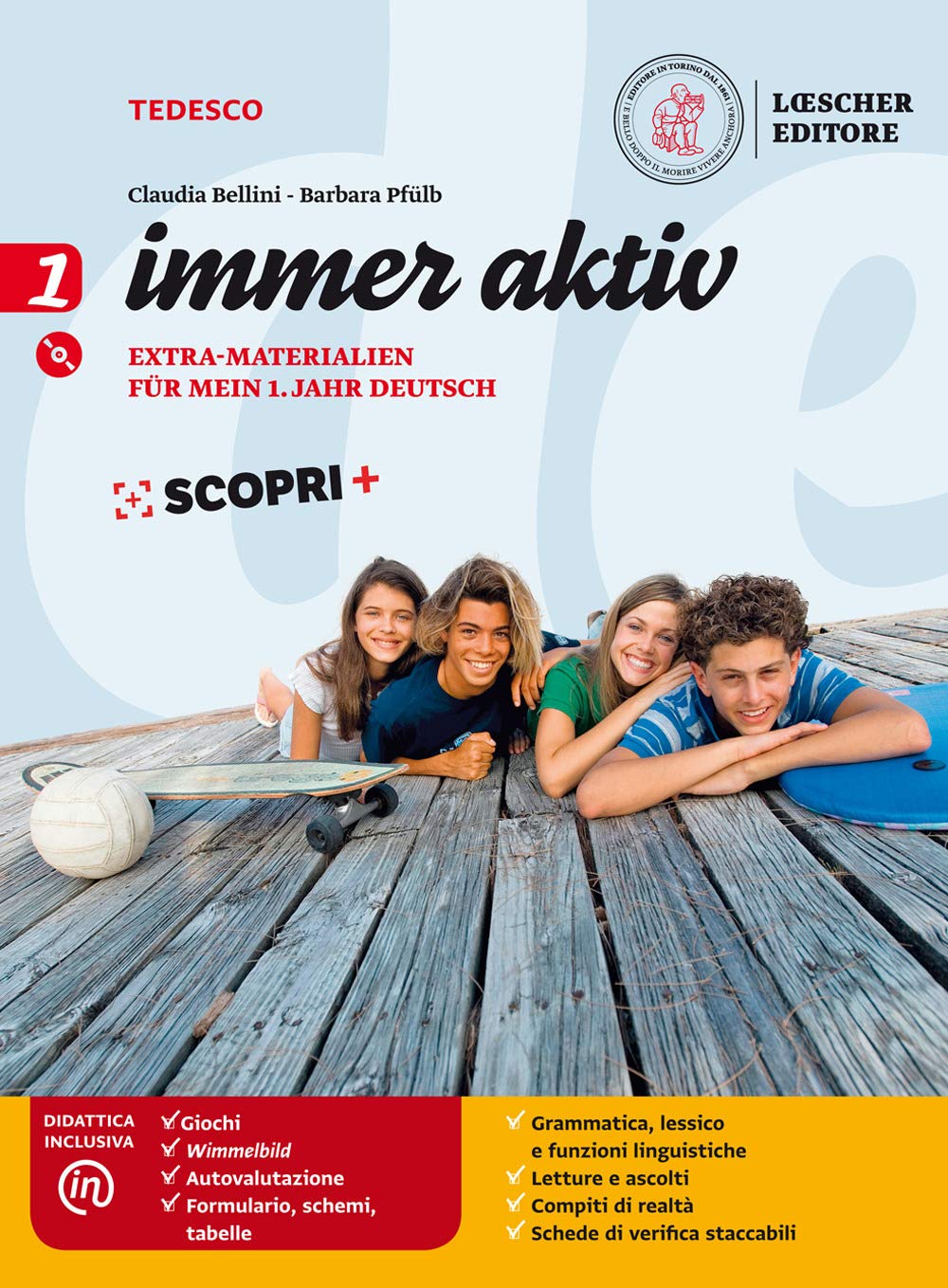 Immer aktiv. Materiali di recupero e rinforzo. Per la Scuola media. Con e-book. Con espansione online. Con CD-Audio (Vol. 1) Professional & Reference Books