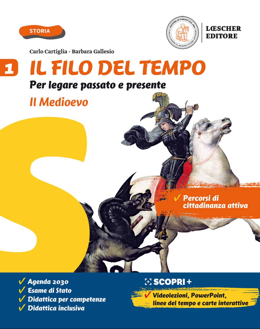 Il filo del tempo. Per legare passato e presente. Con La storia a colpo d'occhio. Per la Scuola media. Con e-book. Con espansione online. Il medioevo (Vol. 1) Study Guides