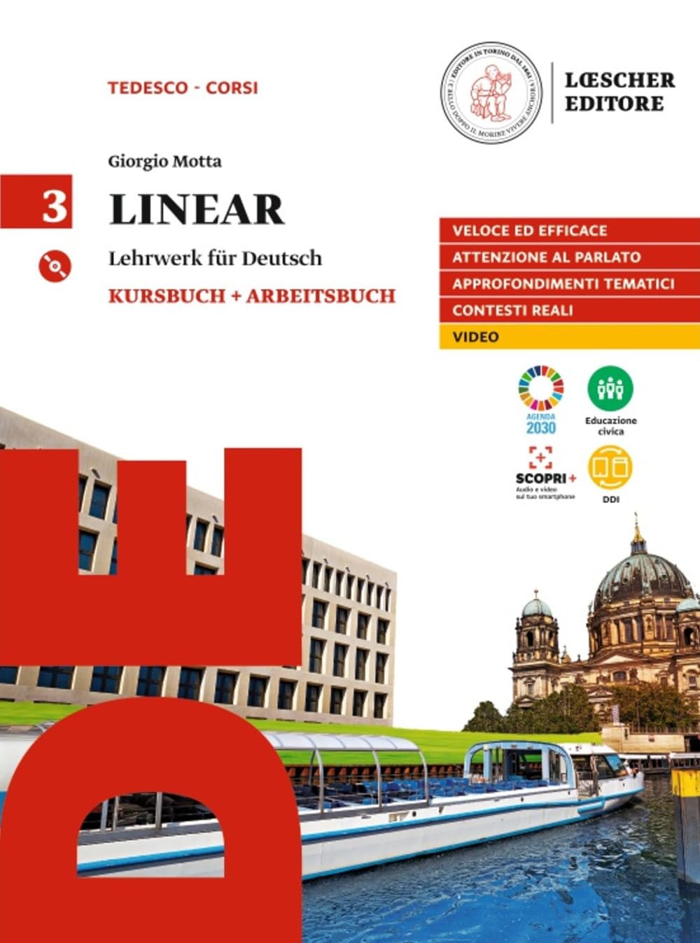 Linear. Lehrwerk für Deutsch. Kursbuch und Arbeitsbuch. Per le Scuole superiori. Con e-book. Con espansione online. Con CD-Audio (Vol. 3) book