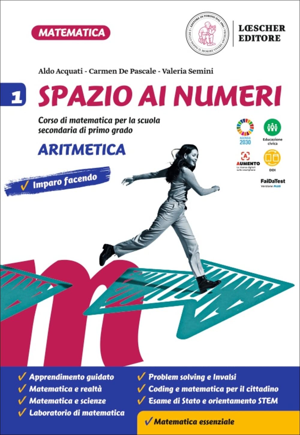 Spazio ai numeri. Corso di matematica. Aritmetica e geometria. Per la Scuola media (Vol. 1) book