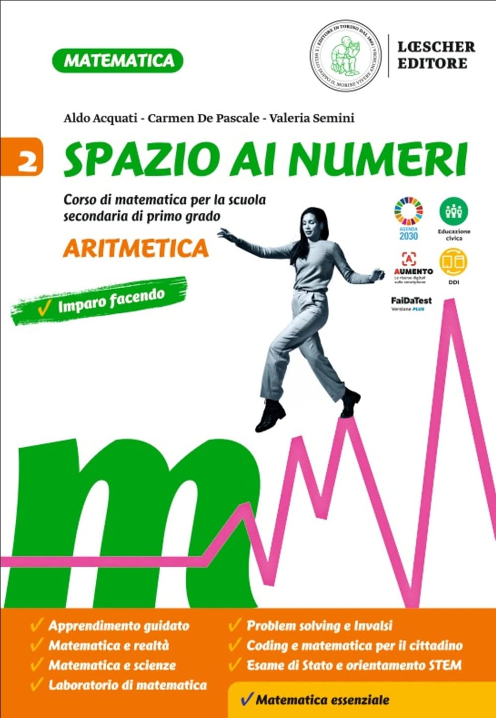Spazio ai numeri. Corso di matematica. Aritmetica e geometria. Per la Scuola media (Vol. 2) book