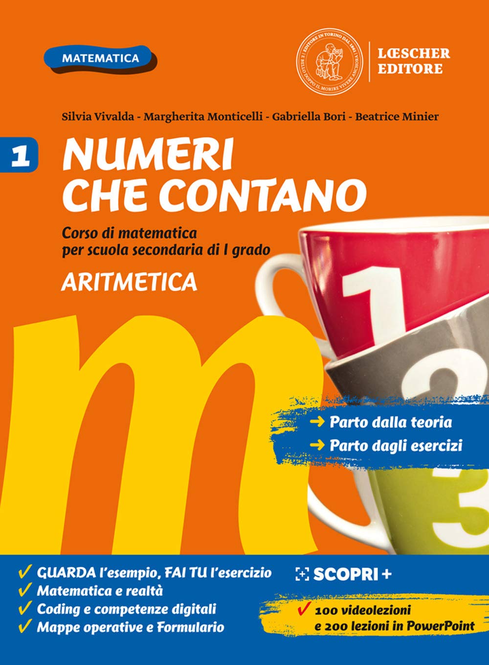 Numeri che contano. Corso di matematica per la scuola secondaria di primo grado. Con Tavole e formule. Per la Scuola media. Con e-book. Con espansione online. Aritmetica e Geometria (Vol. 1) book