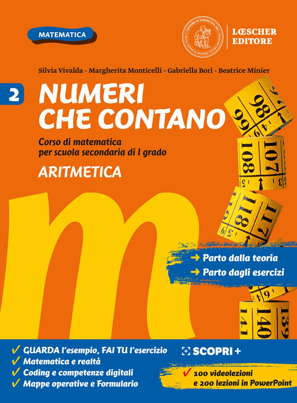 Numeri che contano. Corso di matematica per la scuola secondaria di primo grado. Per la Scuola media. Con e-book. Con espansione online. Aritmetica e Geometria (Vol. 2) book