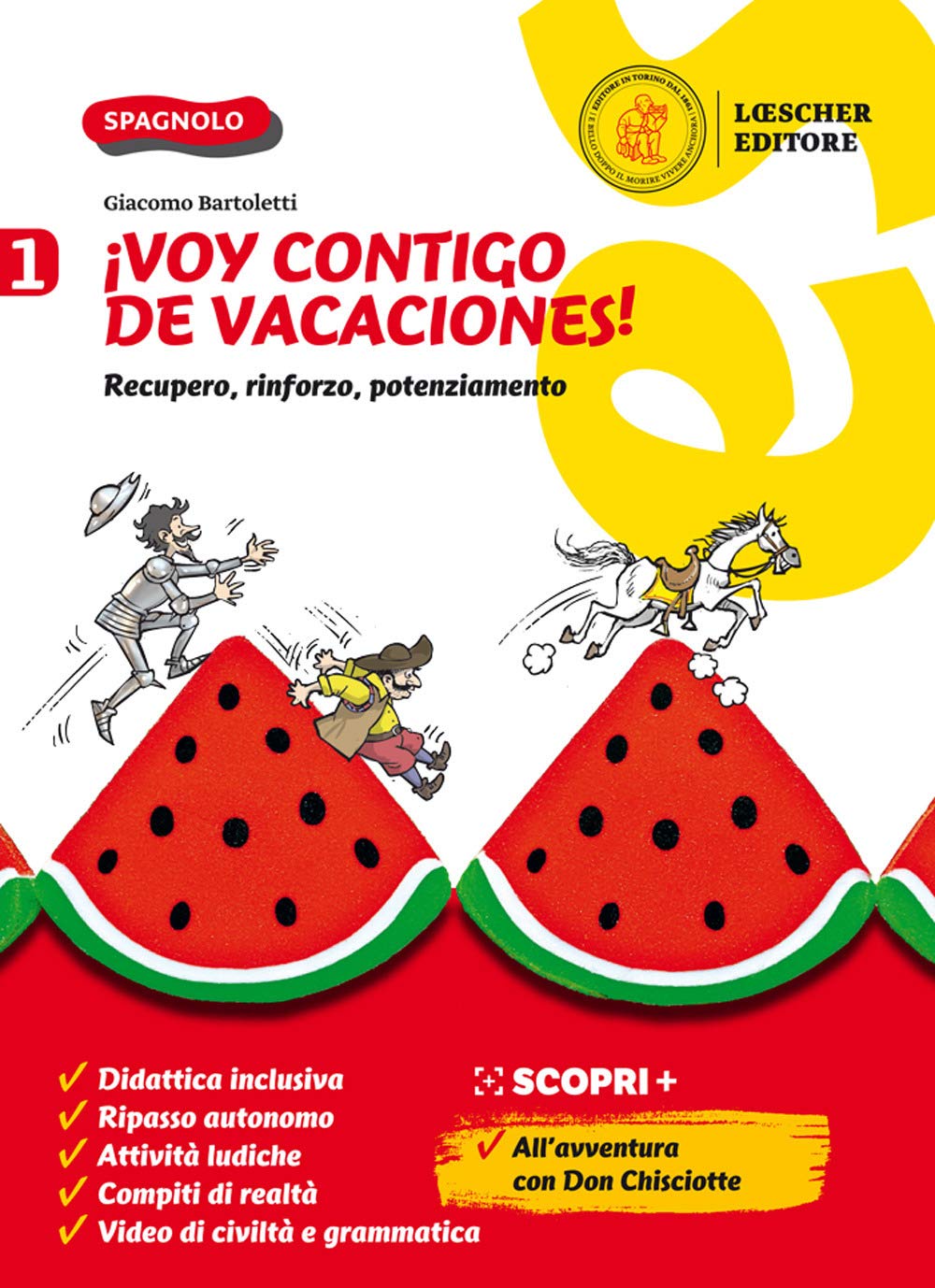 ¡Voy contigo de vacaciones! Recupero, rinforzo, potenziamento. Per la Scuola media (Vol. 1) Professional & Reference Books