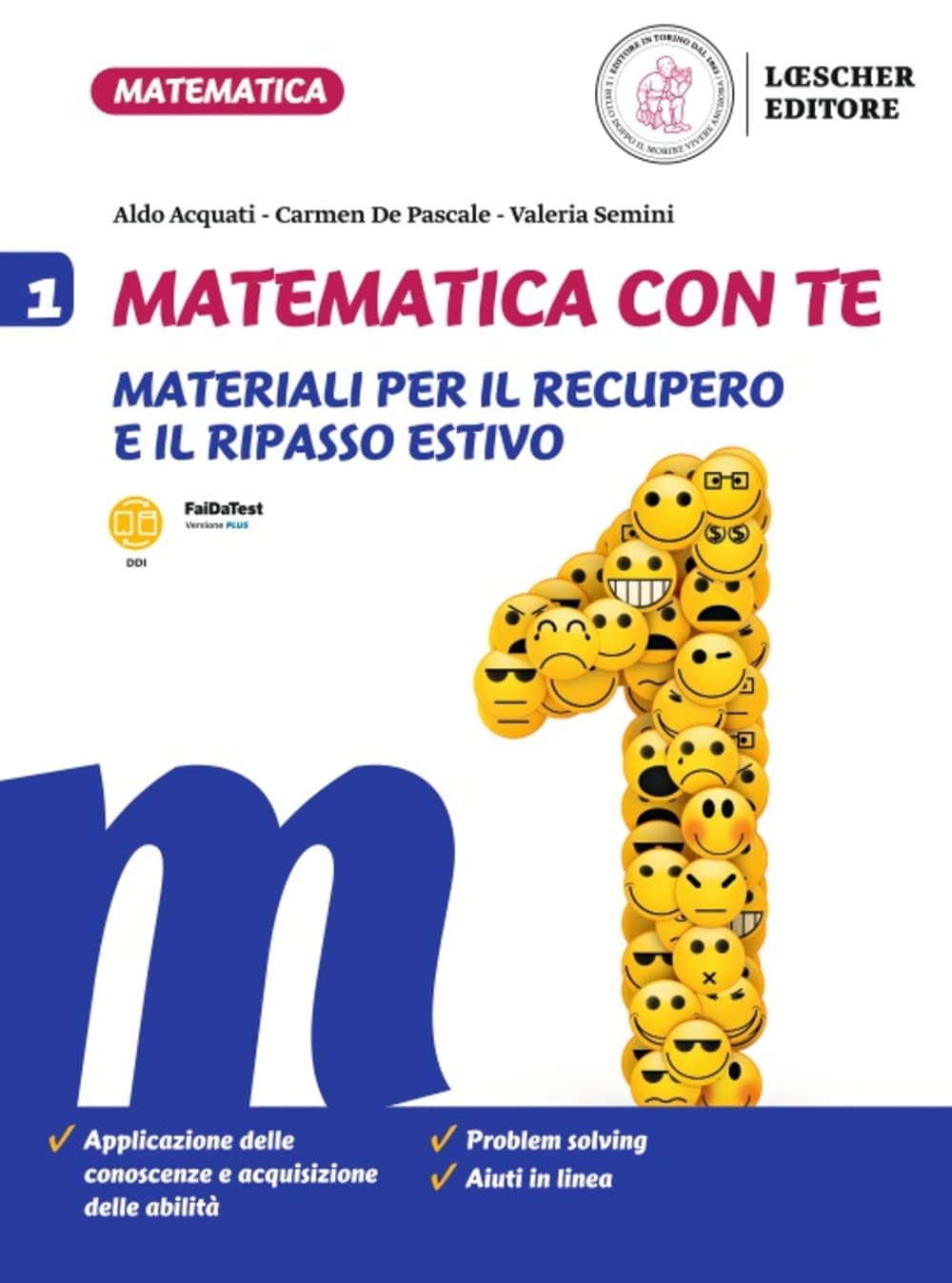 Matematica con te. Materiali per il recupero e il ripasso estivo. Per la Scuola media. Compiti vacanze (Vol. 1) Study Guides