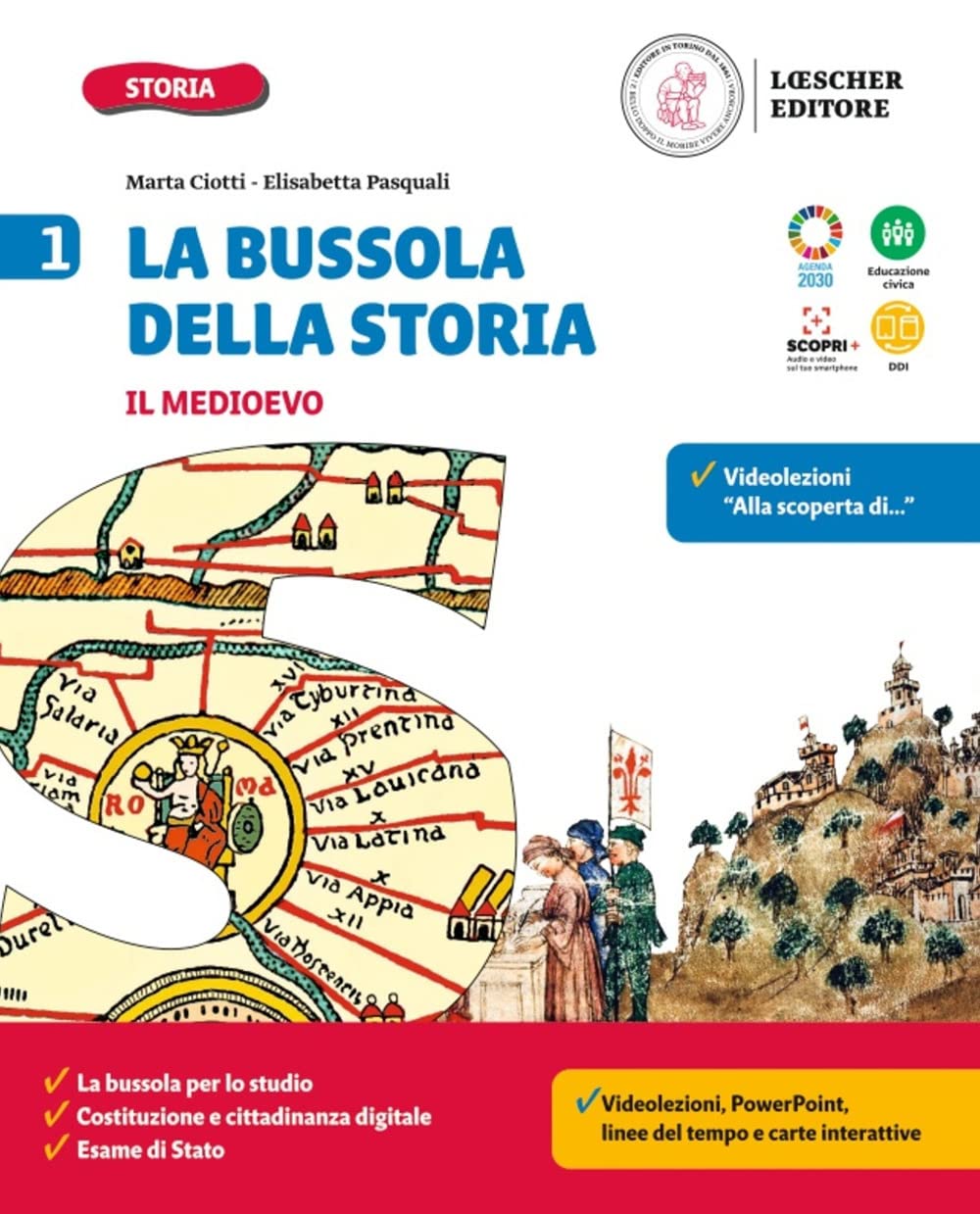 La bussola della storia. Con Quaderno delle competenze 1, La storia a colpo d’occhio. Per la Scuola media. Con e-book. Con espansione online (Vol. 1) Study Guides