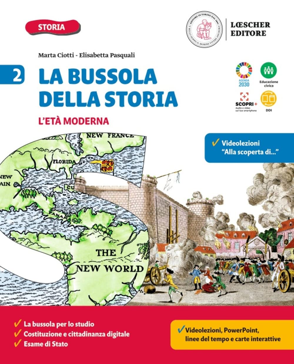 La bussola della storia. Con Quaderno delle competenze 2. Per la Scuola media. Con e-book. Con espansione online (Vol. 2) book