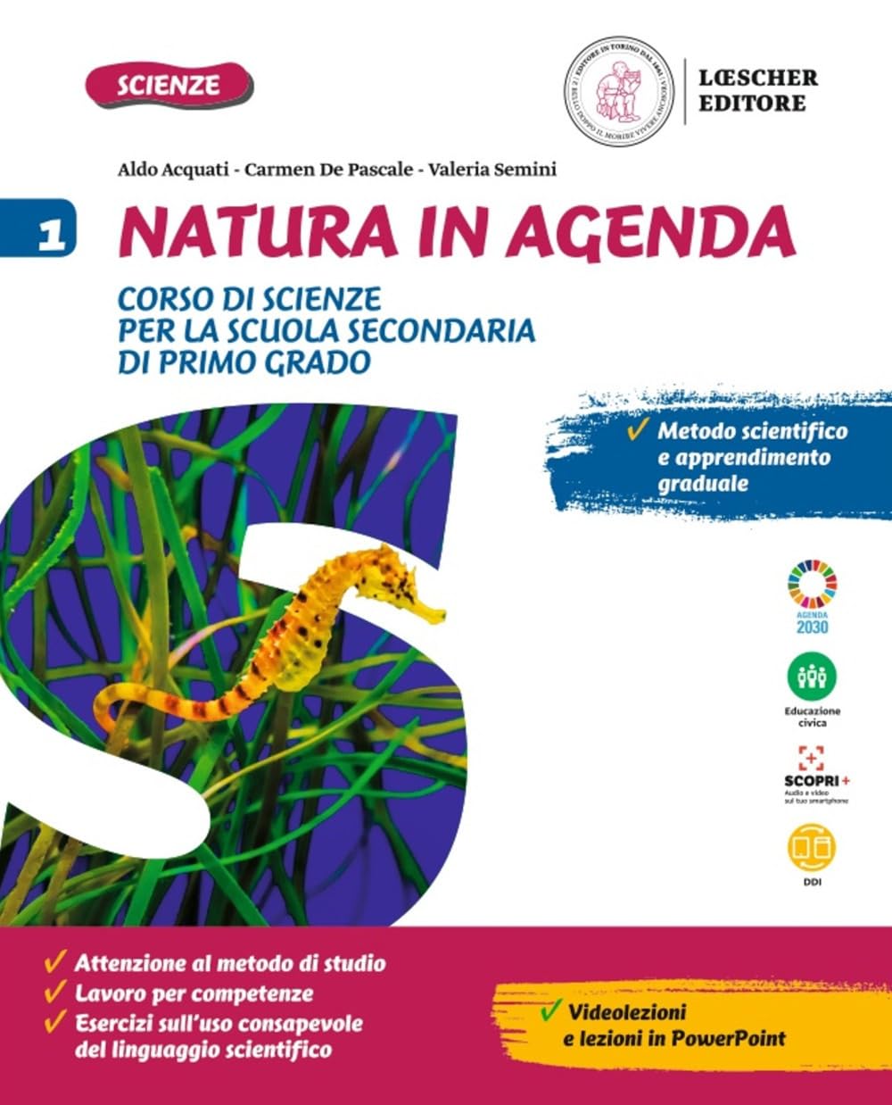 Natura in agenda. Per la Scuola media. Con e-book. Con espansione online (Vol. 1) Professional & Reference Books
