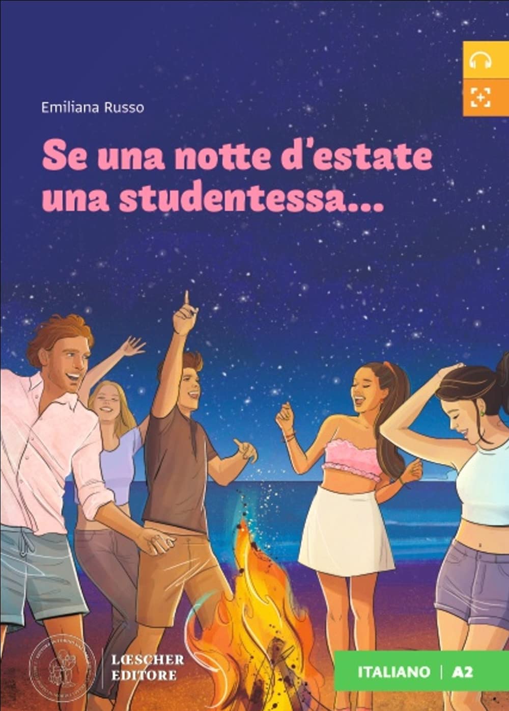Letture graduate di italiano per stranieri: Se una notte d'estate una studentess Foreign Languages ​​& Dictionaries