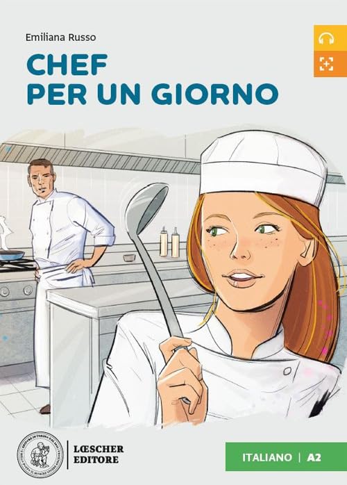 Letture graduate di italiano per stranieri: Chef per un giorno. Libro + digitale Foreign Languages ​​& Dictionaries