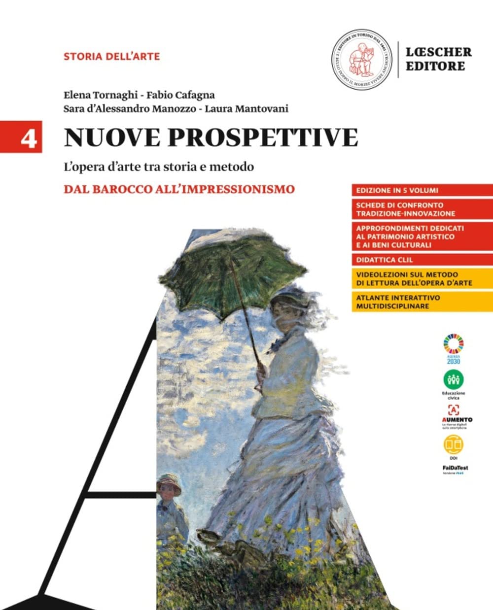 Nuove prospettive. L'opera d'arte tra storia e metodo. Per le Scuole superiori. Dal Barocco all'Impressionismo (Vol. 4) book