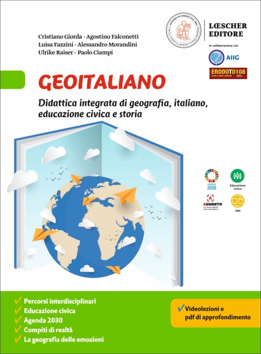 Geoitaliano. Didattica integrata di geografia, italiano, educazione civica e storia. Per la Scuola media. Con e-book. Con espansione online book