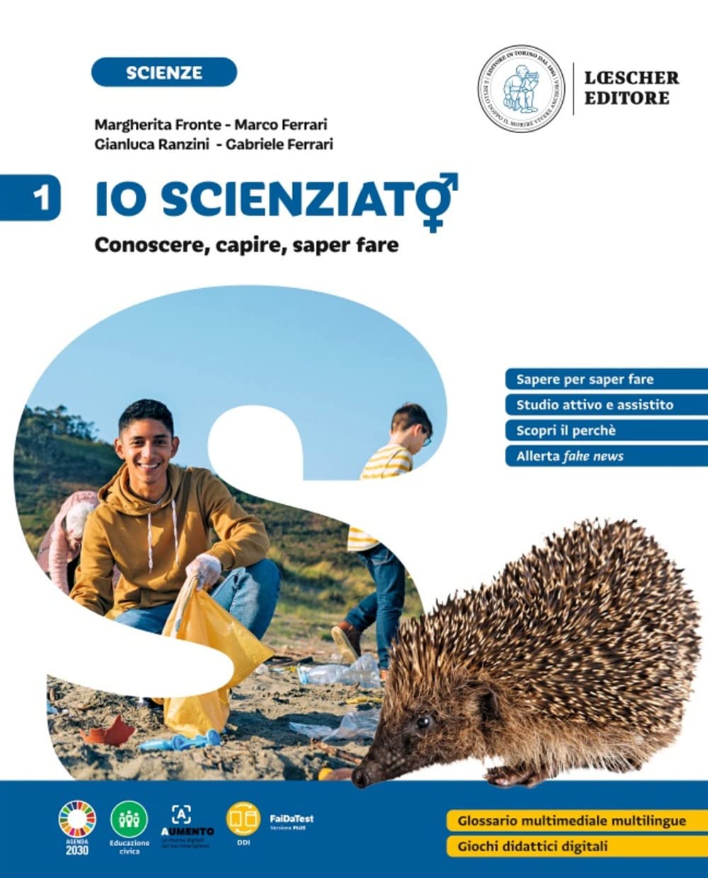 Io scienziat⚥. Conoscere, capire, saper fare. Per la Scuola Media (Vol. 1) Professional & Reference Books