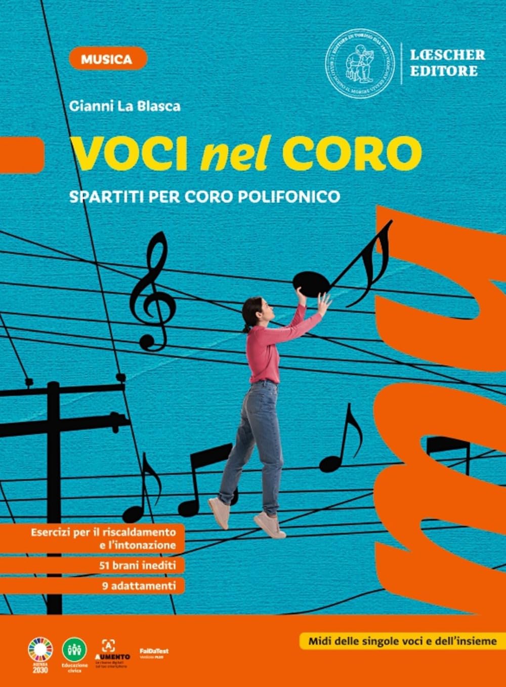 Voci nel coro. Spartiti per coro polifonico. Per la Scuola media. Con espansione online book