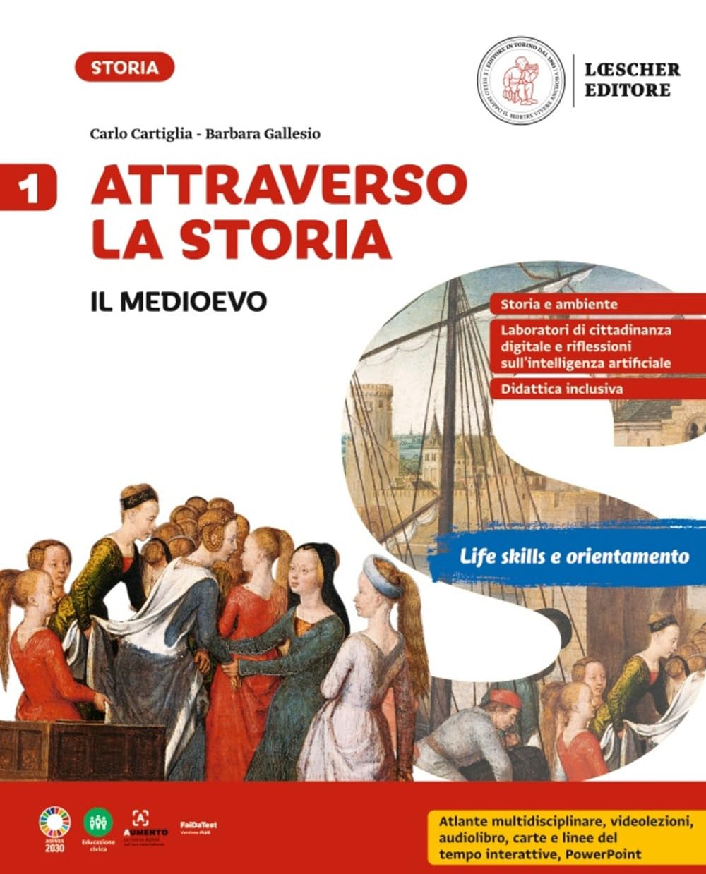 Attraverso la storia. Per la Scuola media. Il Medioevo (Vol. 1) book