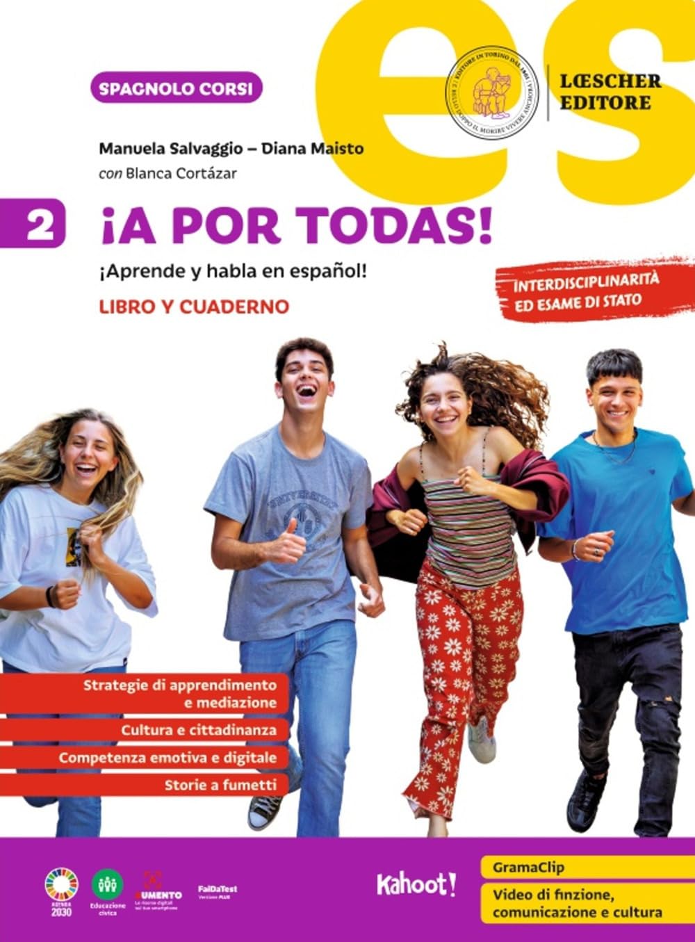 ¡A por todas! ¡Aprende y habla en español! Libro y cuaderno. Per la Scuola media (Vol. 2) book