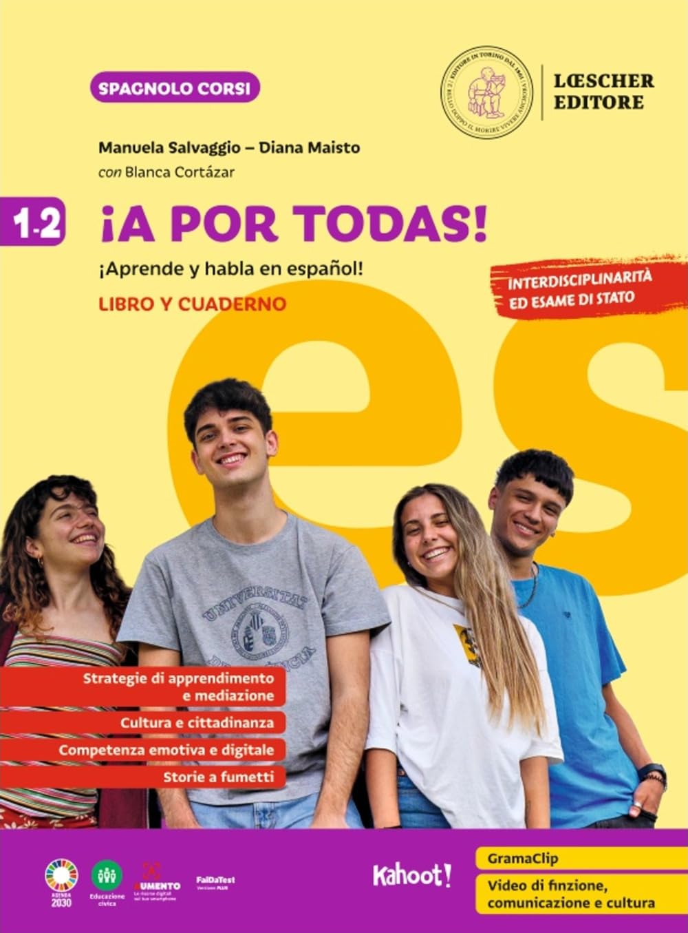 ¡A por todas! ¡Aprende y habla en español! Libro y cuaderno. Per la Scuola media (Vol. 1-2) book