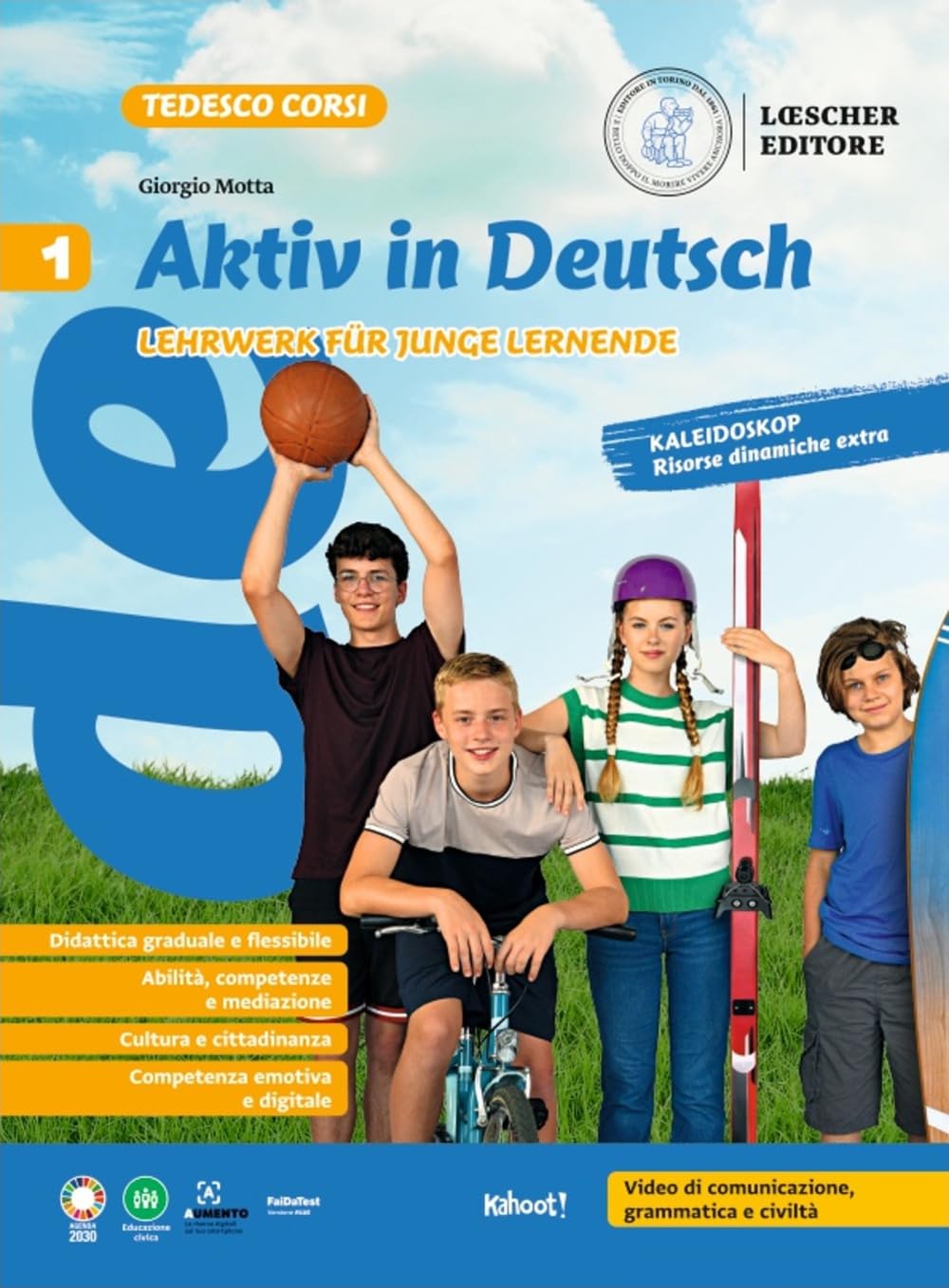 Aktiv in Deutsch. Lehrwerk für junge lernende. Kursbuch + Arbeitsbuch. Per la Scuola media (Vol. 1) book
