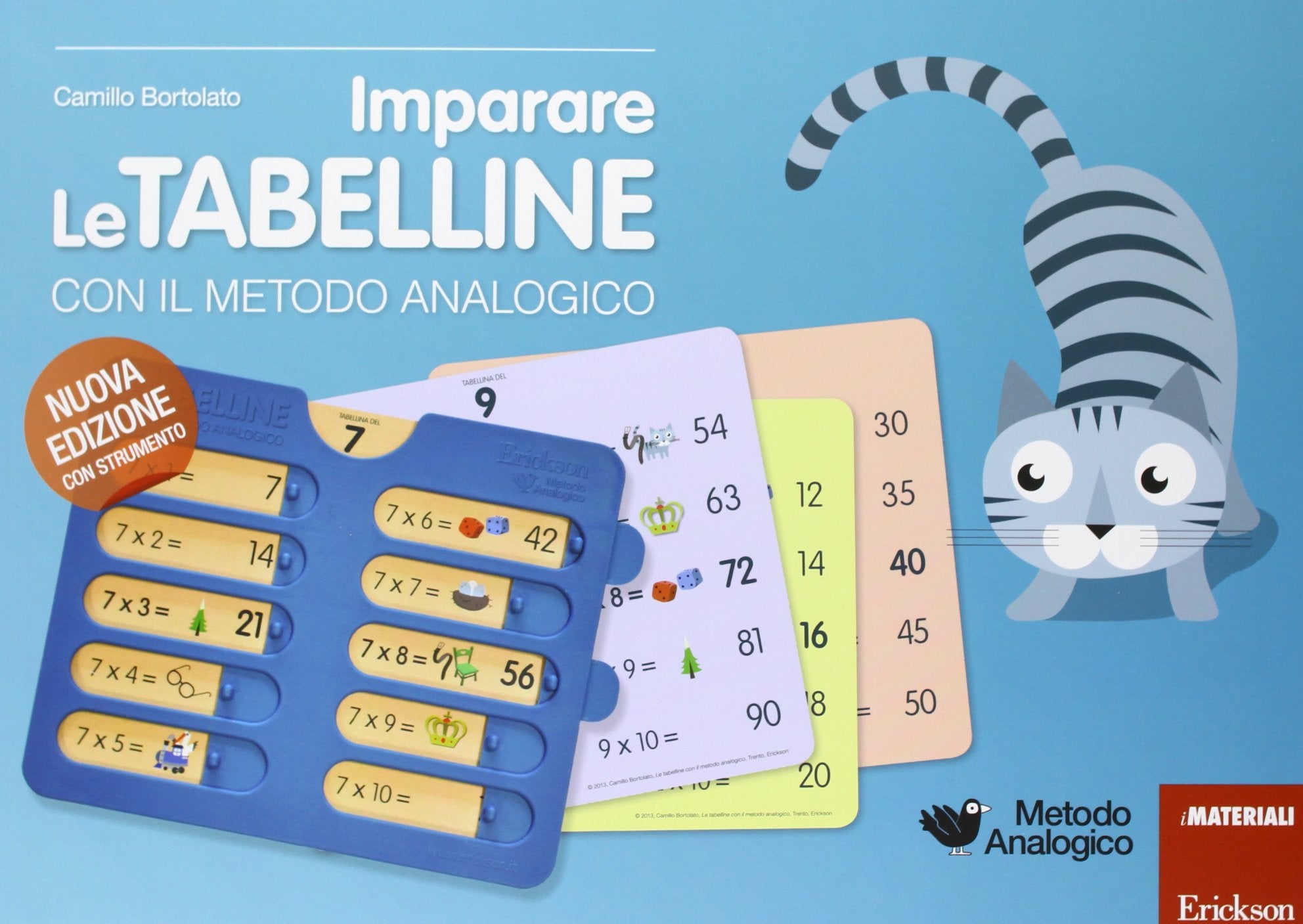 Imparare le tabelline con il metodo analogico. Con gadget (I materiali) book