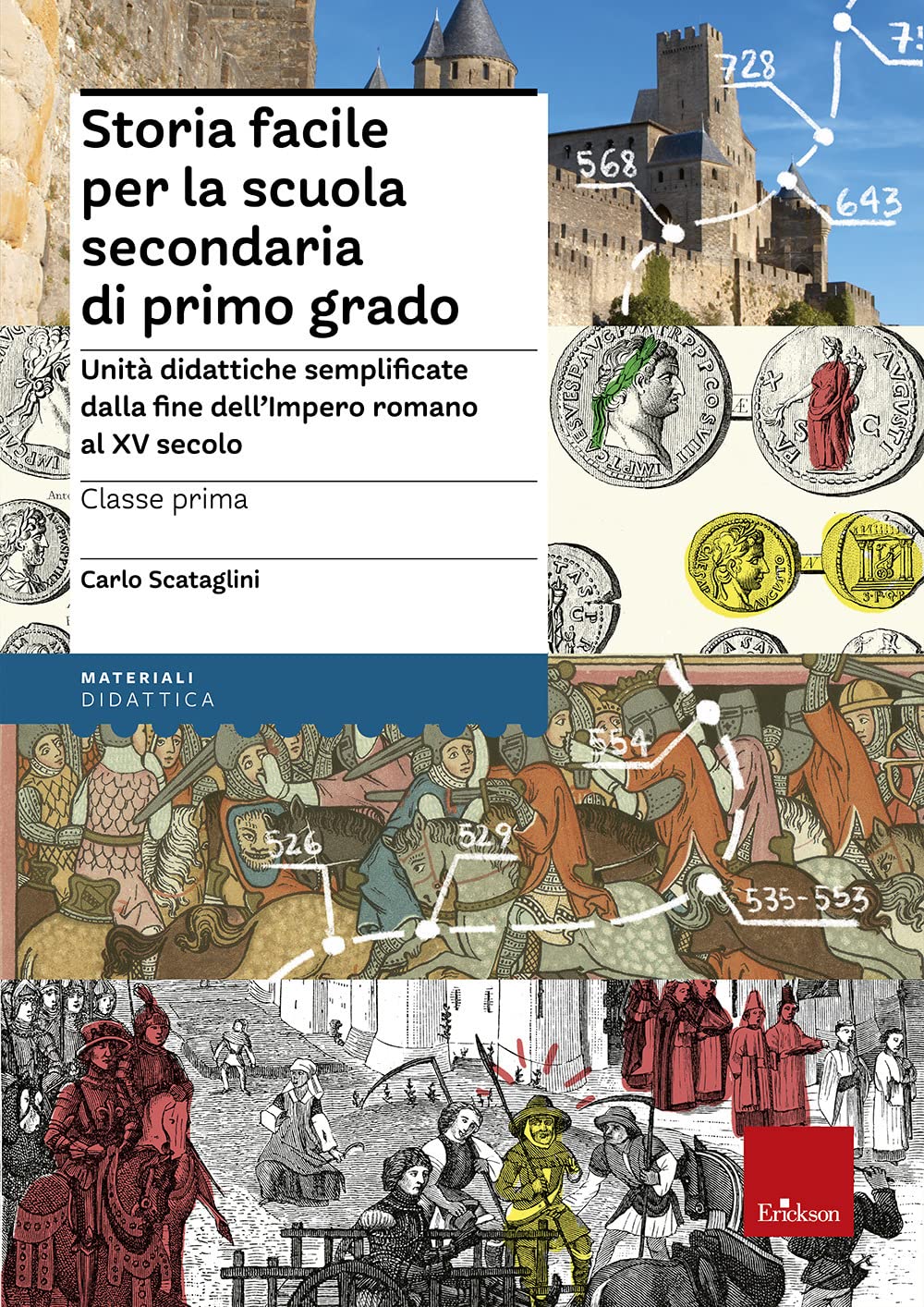 Storia facile per la scuola secondaria di primo grado - Classe prima Unità didattiche semplificate dalla fine dell'Impero romano al XV secolo Education & Training