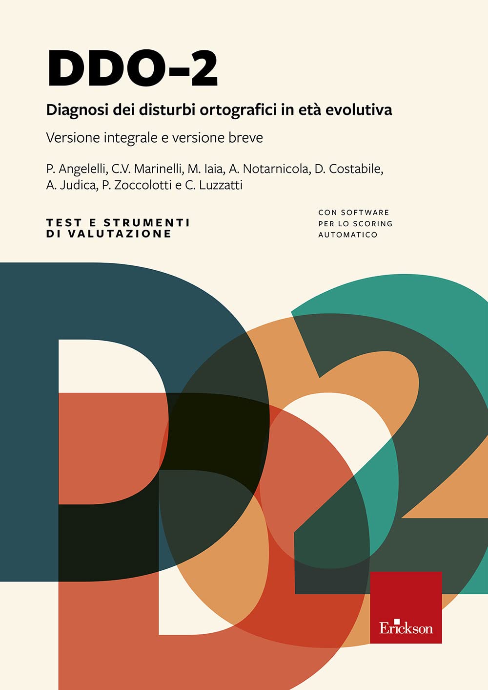 DDO-2. Diagnosi dei disturbi ortografici in età evolutiva. Con aggiornamento online book