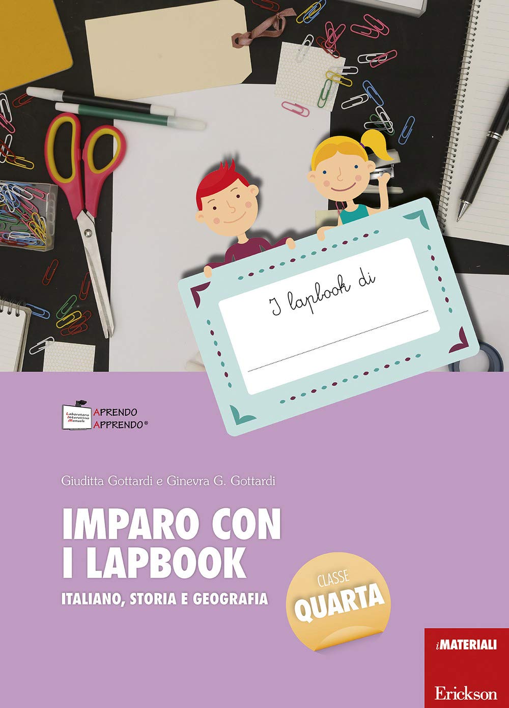 Imparo con i lapbook. Italiano, storia e geografia. Classe quarta. Con schede book