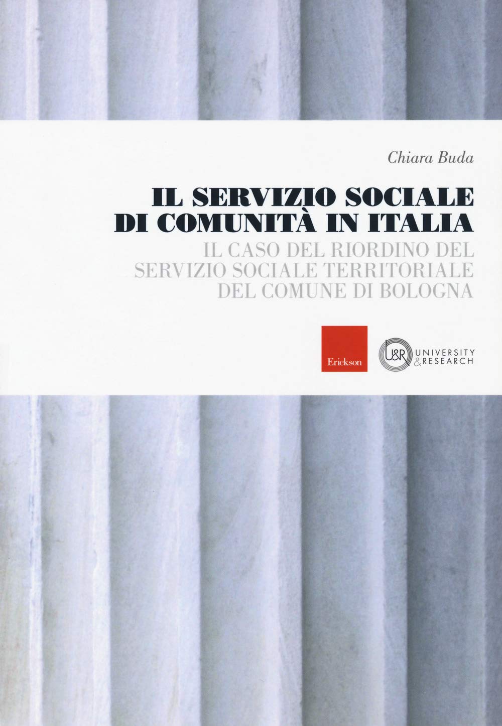 Il servizio sociale di comunità in Italia. Il caso del riordino del servizio sociale territoriale del comune di Bologna book