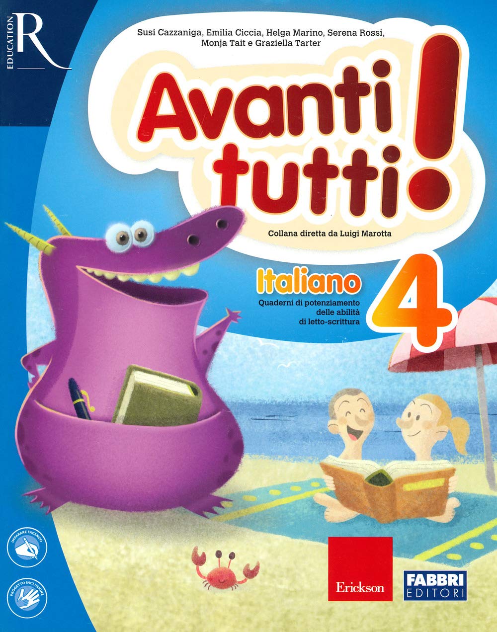 Avanti tutti! Italiano. Per la Scuola elementare (Vol. 4) Professional & Reference Books