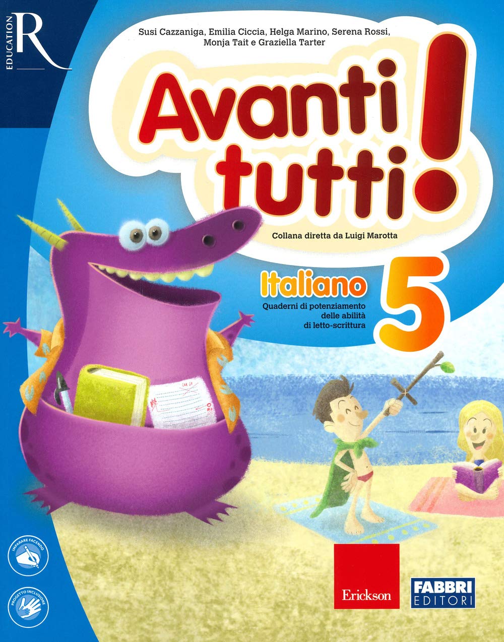 Avanti tutti! Italiano. Per la Scuola elementare (Vol. 5) Professional & Reference Books