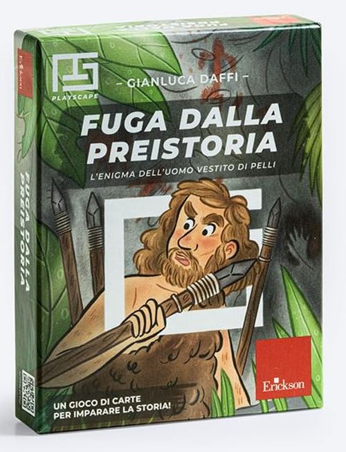 Fuga dalla preistoria. L'enigma dell’uomo vestito di pelli. Playscape book