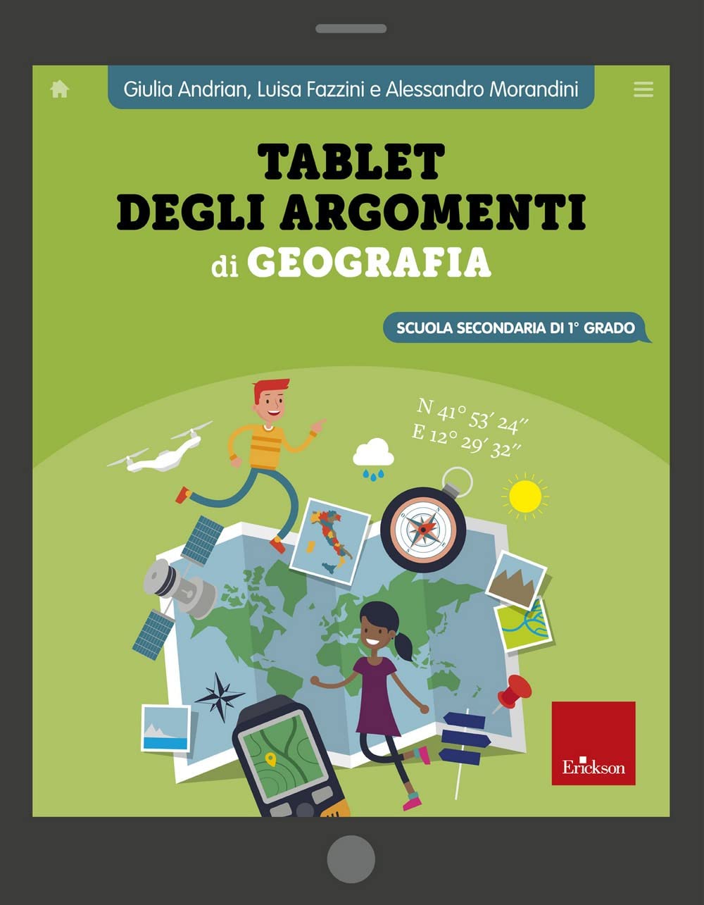 Tablet degli argomenti di geografia. Scuola secondaria di 1º grado book