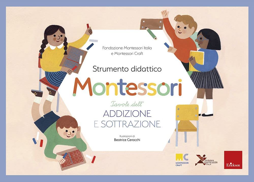 Tavole dell'addizione e della sottrazione. Strumento didattico Montessori. Con Prodotti vari book