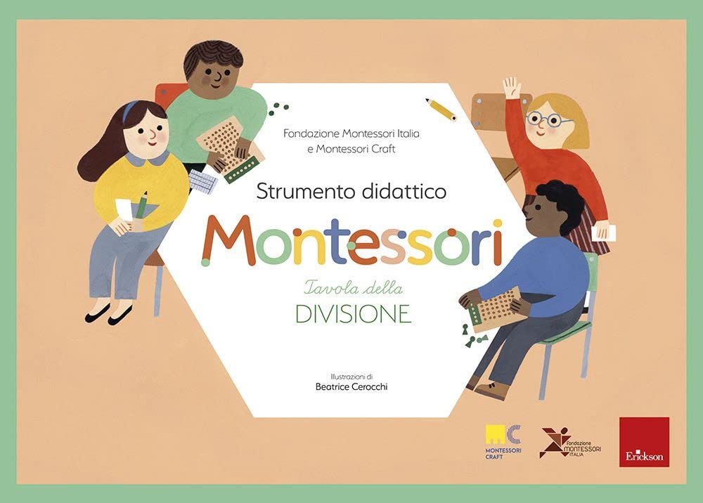 Tavola della divisione. Strumento didattico Montessori. Con Prodotti vari book