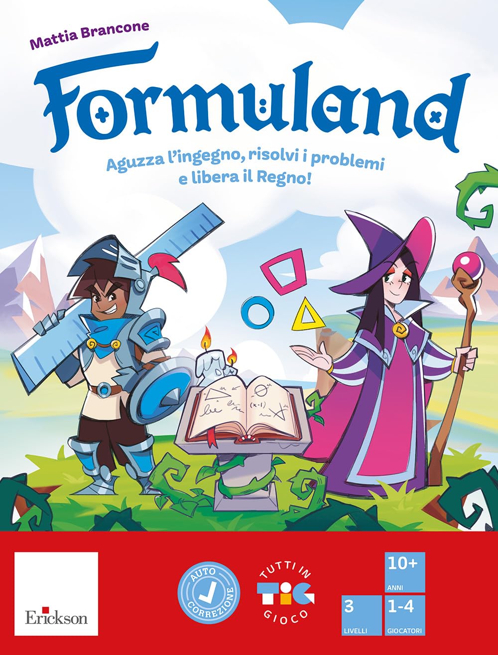 Formuland. Aguzza l'ingegno, risolvi i problemi e libera il Regno! Ediz. illustrata book