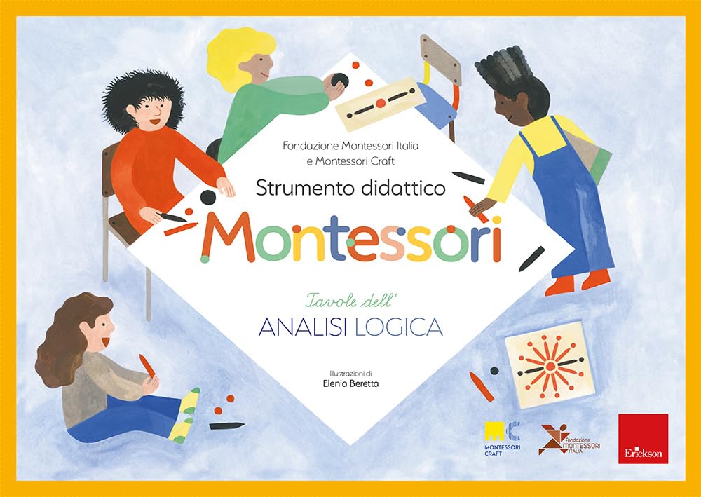 Tavole dell'analisi logica. Strumento didattico Montessori. Con Libro. Con Prodotti vari book