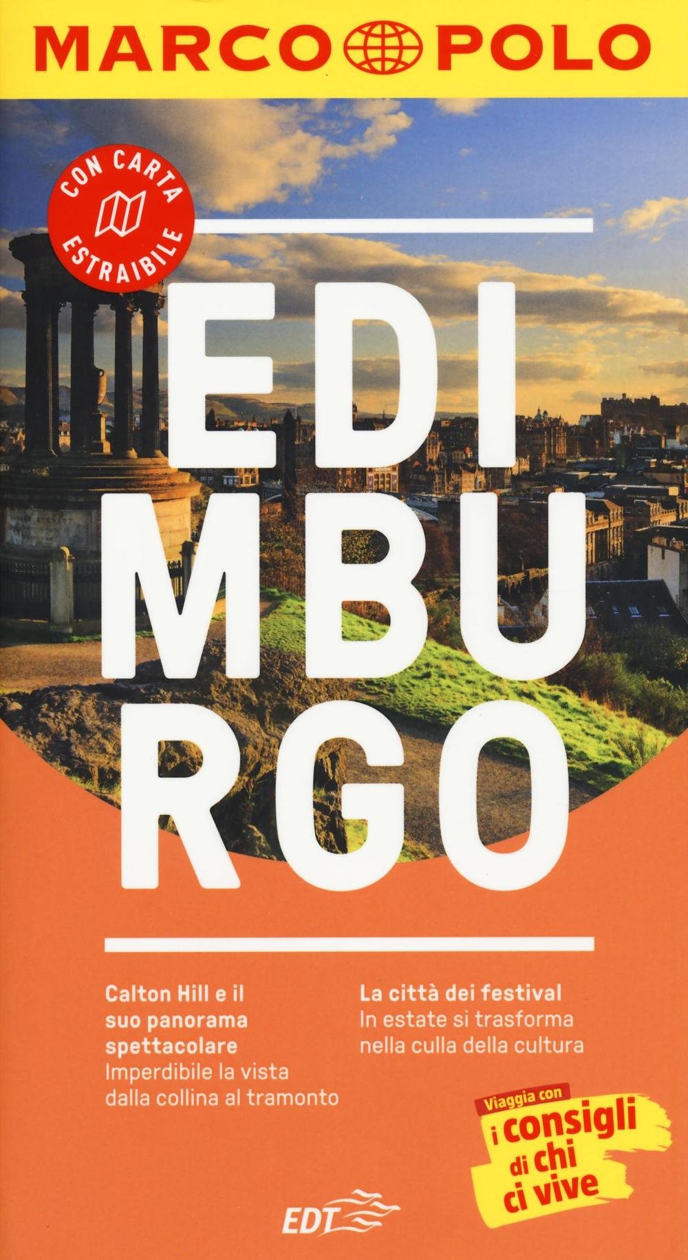 Edimburgo. Con atlante stradale e carta estraibile della città book