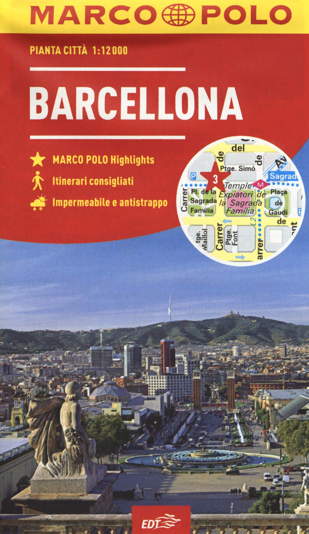 Barcellona 1:12.000 (Piante di città Marco Polo) Leisure, Home & Garden