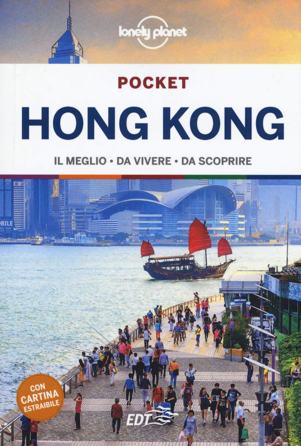 Hong Kong Pocket. Con Carta geografica ripiegata book